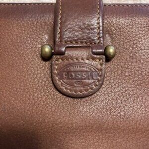 Vintage Fossil Wallet  Super Soft Leather